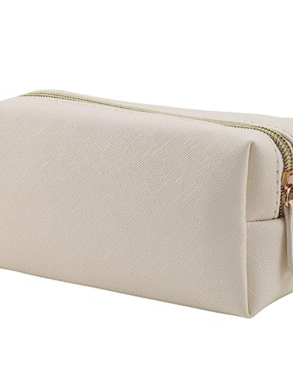 Waterproof PU Leather Cosmetic Bag Travel Makeup Pouch Zipper